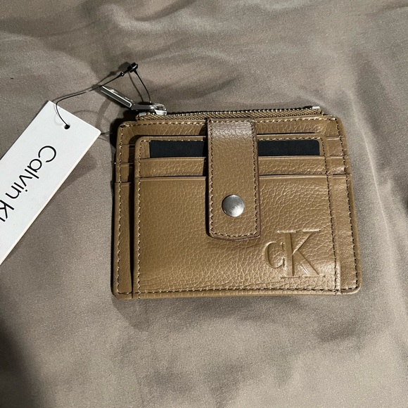 NWT Calvin Klein Mens wallet card holder - Picture 1 of 5